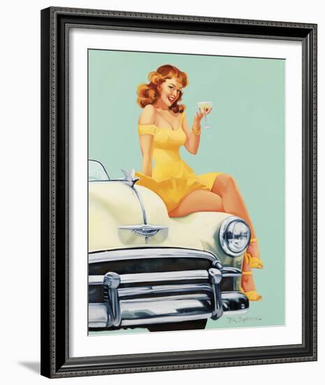 Bottoms Up!-Fiona Stephenson-Framed Giclee Print