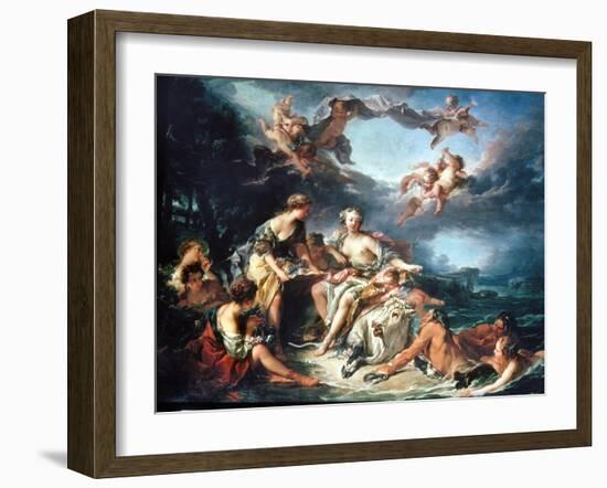 Boucher: Abduction/Europa-Francois Boucher-Framed Giclee Print