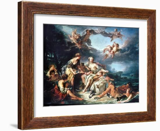 Boucher: Abduction/Europa-Francois Boucher-Framed Giclee Print