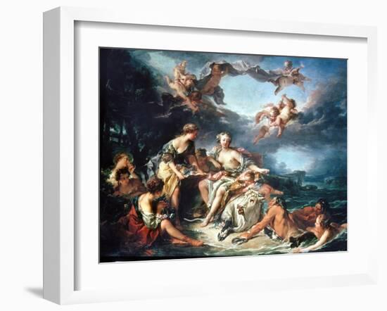 Boucher: Abduction/Europa-Francois Boucher-Framed Giclee Print