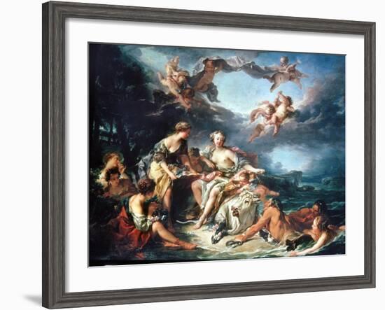 Boucher: Abduction/Europa-Francois Boucher-Framed Giclee Print