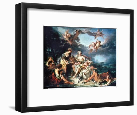 Boucher: Abduction/Europa-Francois Boucher-Framed Premium Giclee Print