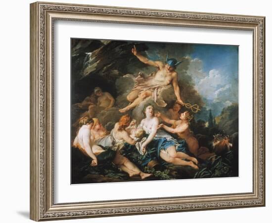 Boucher: Mercury/Bacchus-Francois Boucher-Framed Giclee Print