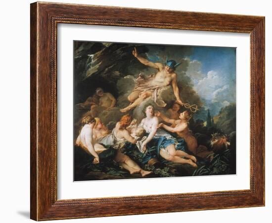 Boucher: Mercury/Bacchus-Francois Boucher-Framed Giclee Print