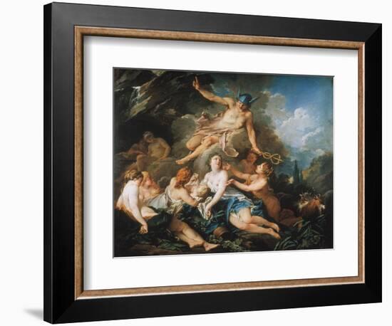 Boucher: Mercury/Bacchus-Francois Boucher-Framed Giclee Print