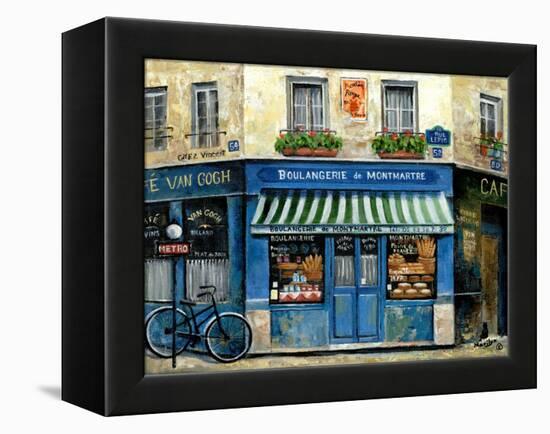 Boucherie de Montmartre-Marilyn Dunlap-Framed Stretched Canvas
