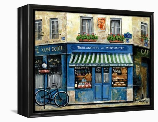 Boucherie de Montmartre-Marilyn Dunlap-Framed Stretched Canvas