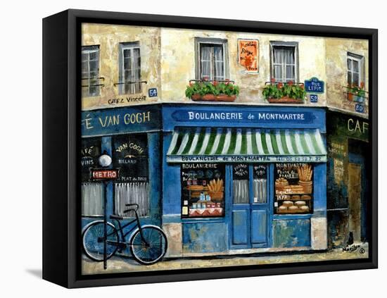 Boucherie de Montmartre-Marilyn Dunlap-Framed Stretched Canvas