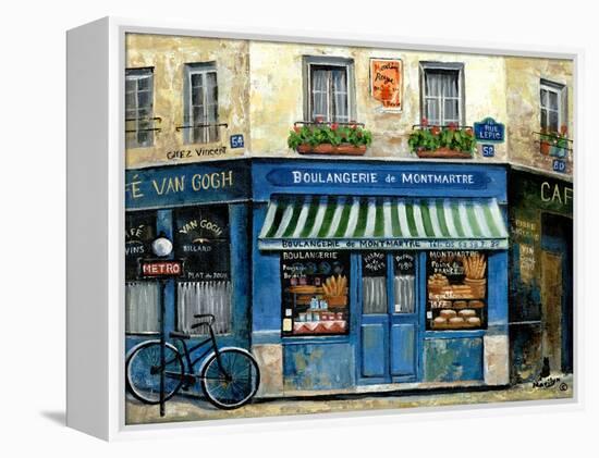 Boucherie de Montmartre-Marilyn Dunlap-Framed Stretched Canvas