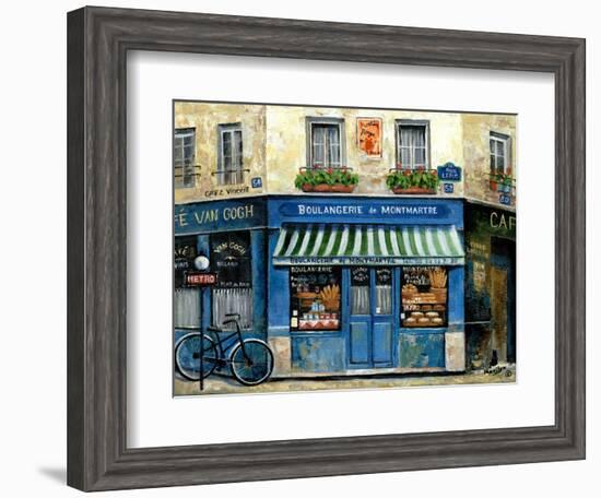 Boucherie de Montmartre-Marilyn Dunlap-Framed Art Print