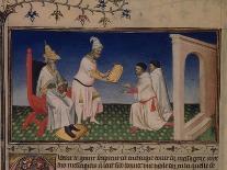 Kublai Khan Giving His Golden Seal to Marco Polo at His New Capital in Cambaluc-Boucicaut Master-Framed Giclee Print