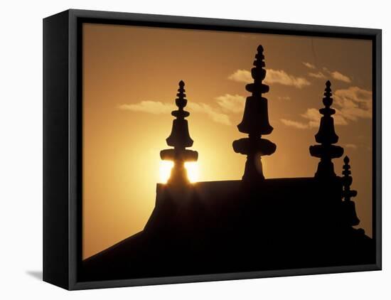 Bouddhanath Stupa, Kathmandu, Nepal-Gavriel Jecan-Framed Premier Image Canvas