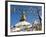 Boudhanath Stupa and Prayer Flags, Kathmandu, Nepal.-Ethan Welty-Framed Photographic Print