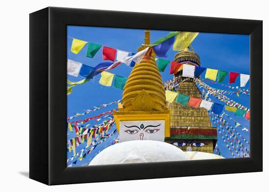 Boudhanath Stupa, Kathmandu, Nepal-Stefano Politi Markovina-Framed Premier Image Canvas