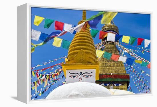 Boudhanath Stupa, Kathmandu, Nepal-Stefano Politi Markovina-Framed Premier Image Canvas