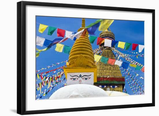 Boudhanath Stupa, Kathmandu, Nepal-Stefano Politi Markovina-Framed Photographic Print