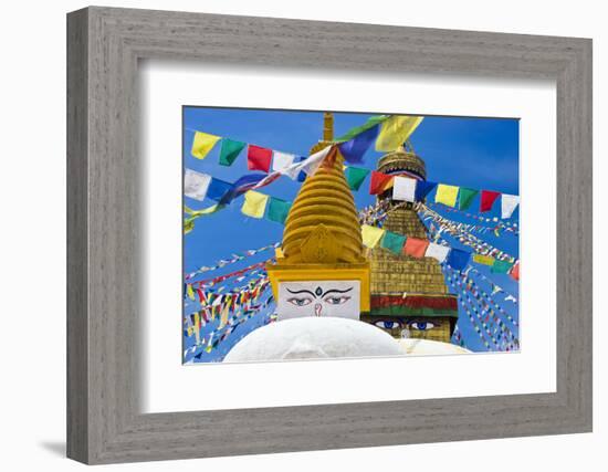 Boudhanath Stupa, Kathmandu, Nepal-Stefano Politi Markovina-Framed Photographic Print