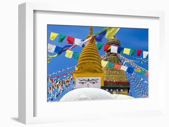 Boudhanath Stupa, Kathmandu, Nepal-Stefano Politi Markovina-Framed Photographic Print