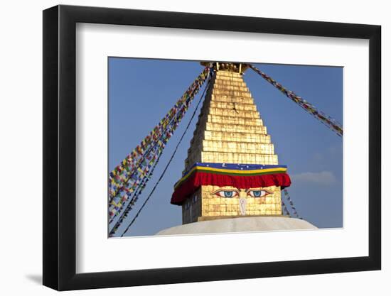 Boudhanath Stupa, Kathmandu Valley, Nepal-Peter Adams-Framed Photographic Print