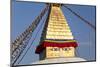 Boudhanath Stupa, Kathmandu Valley, Nepal-Peter Adams-Mounted Photographic Print