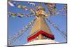 Boudhanath Stupa, Kathmandu Valley, Nepal-Peter Adams-Mounted Photographic Print