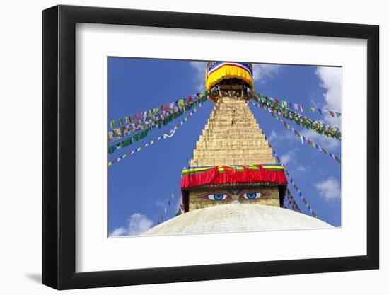Boudhanath Stupa, Kathmandu Valley, Nepal-Peter Adams-Framed Photographic Print