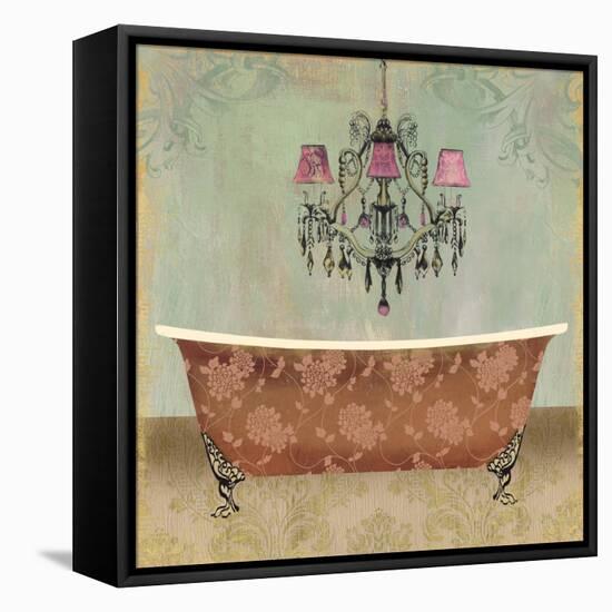Boudoir Bath I-Sloane Addison  -Framed Stretched Canvas