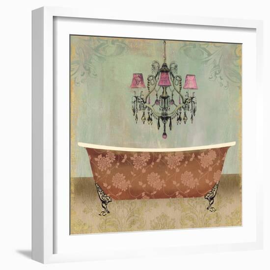 Boudoir Bath I-Sloane Addison  -Framed Art Print