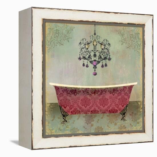 Boudoir Bath II-Sloane Addison  -Framed Stretched Canvas