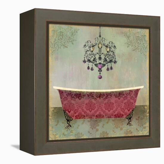 Boudoir Bath II-Sloane Addison  -Framed Stretched Canvas