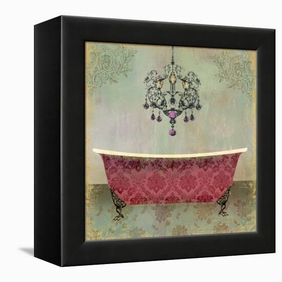 Boudoir Bath II-Sloane Addison  -Framed Stretched Canvas