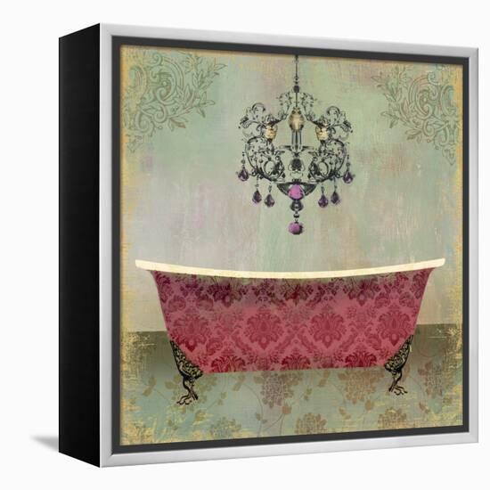 Boudoir Bath II-Sloane Addison  -Framed Stretched Canvas