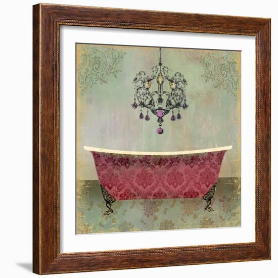 Boudoir Bath II-Sloane Addison  -Framed Art Print