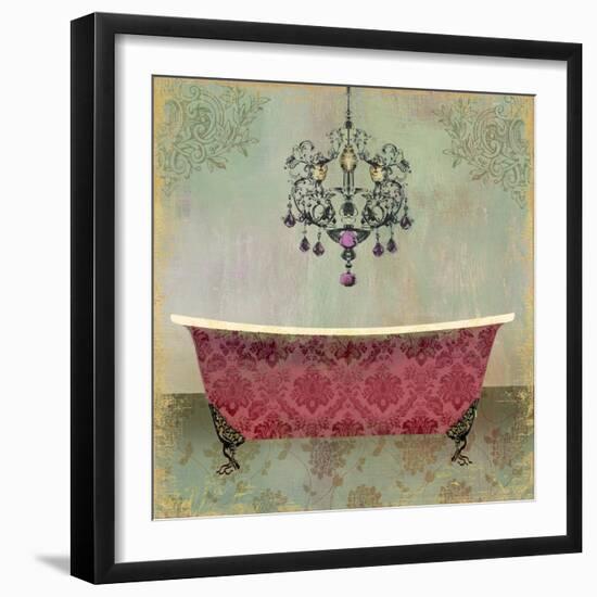 Boudoir Bath II-Sloane Addison  -Framed Art Print