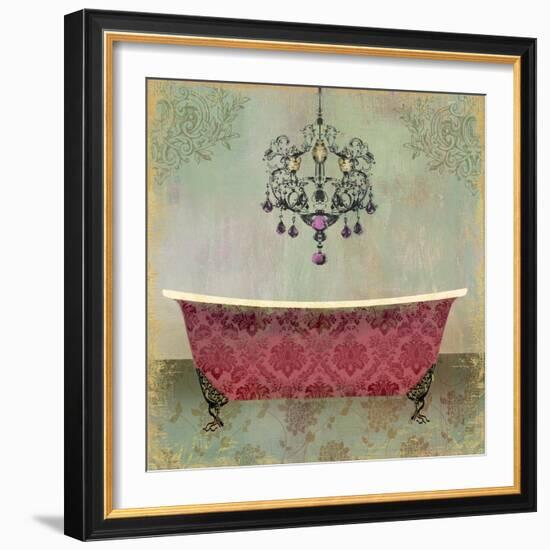 Boudoir Bath II-Sloane Addison  -Framed Art Print