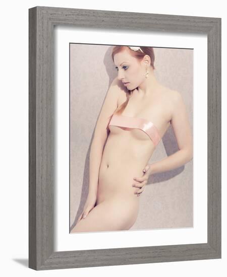 Boudoir Girl-Sabina Rosch-Framed Photographic Print