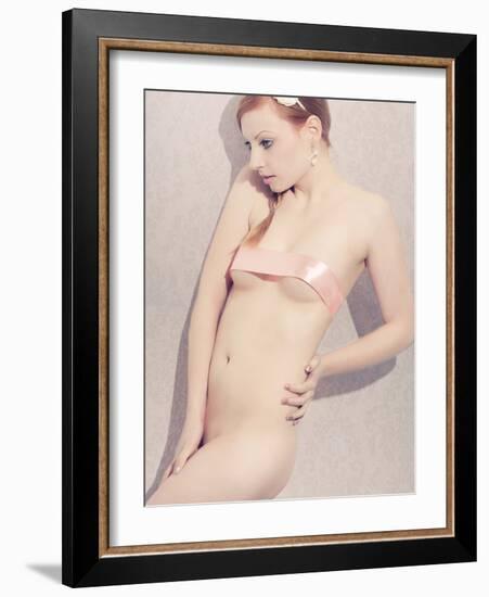 Boudoir Girl-Sabina Rosch-Framed Photographic Print