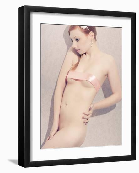 Boudoir Girl-Sabina Rosch-Framed Photographic Print