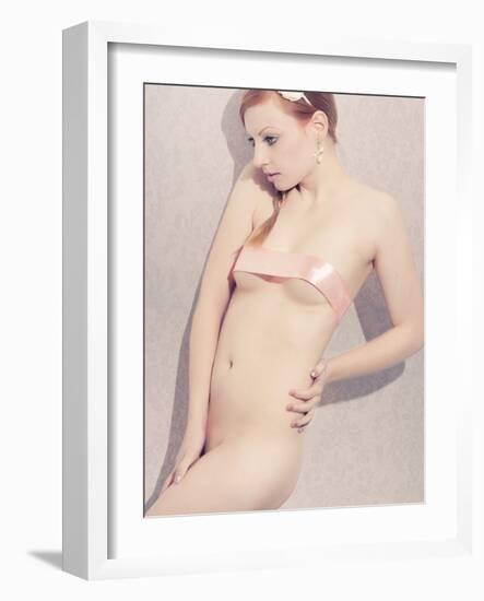 Boudoir Girl-Sabina Rosch-Framed Photographic Print