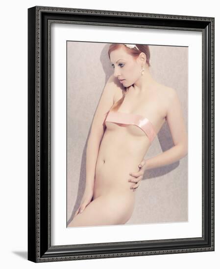 Boudoir Girl-Sabina Rosch-Framed Photographic Print