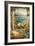 Bougainvillea Archway-Peter Bell-Framed Art Print