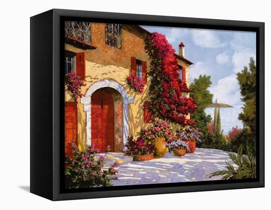 Bouganville-Guido Borelli-Framed Stretched Canvas