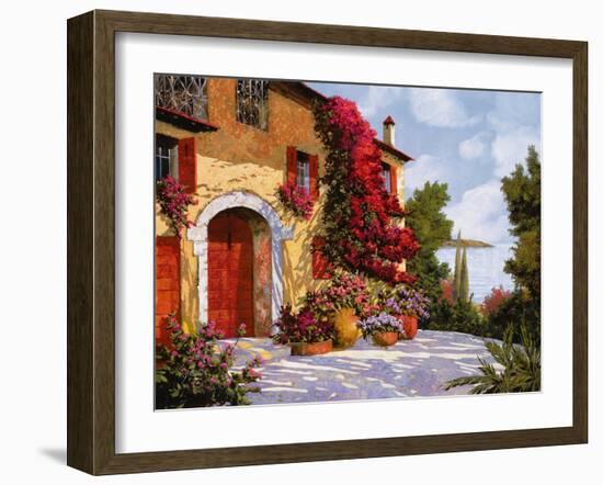 Bouganville-Guido Borelli-Framed Art Print