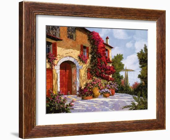 Bouganville-Guido Borelli-Framed Art Print