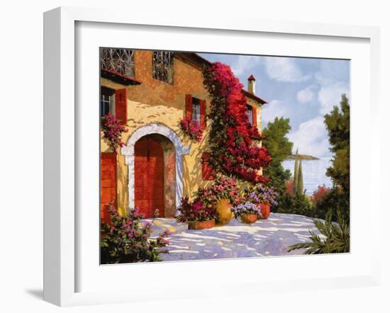 Bouganville-Guido Borelli-Framed Art Print