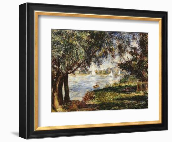Bougival, 1888-Pierre-Auguste Renoir-Framed Giclee Print