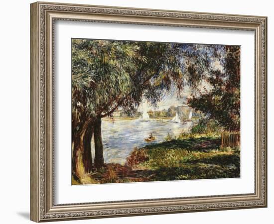 Bougival, 1888-Pierre-Auguste Renoir-Framed Giclee Print