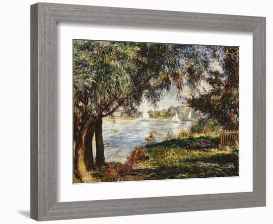 Bougival, 1888-Pierre-Auguste Renoir-Framed Giclee Print