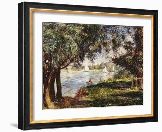 Bougival, 1888-Pierre-Auguste Renoir-Framed Giclee Print