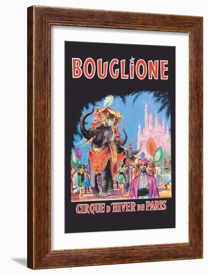 Bouglione, Cirque d'Hiver de Paris-null-Framed Art Print